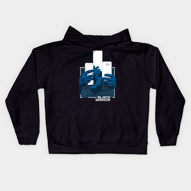 Black Mirror S2E2 Kids Hoodie by edgarascensao